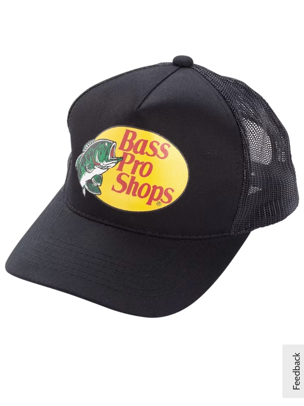 Bass Pro Shops Mesh Trucker Cap - Black